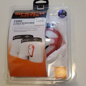 Shock doctor 2pack boxbrief boys size S